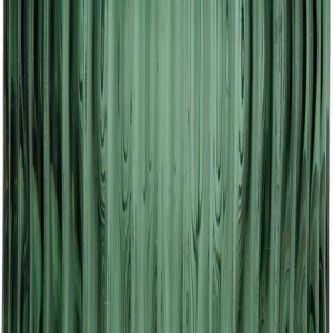 Flower Vase 7.5 inch Green Thickened Glass Vase for Bookshelf,Dinner Table,Indoor Office Desktop,Meeting Room,Bathroom,Countertop,Home Christmas Day Decoration